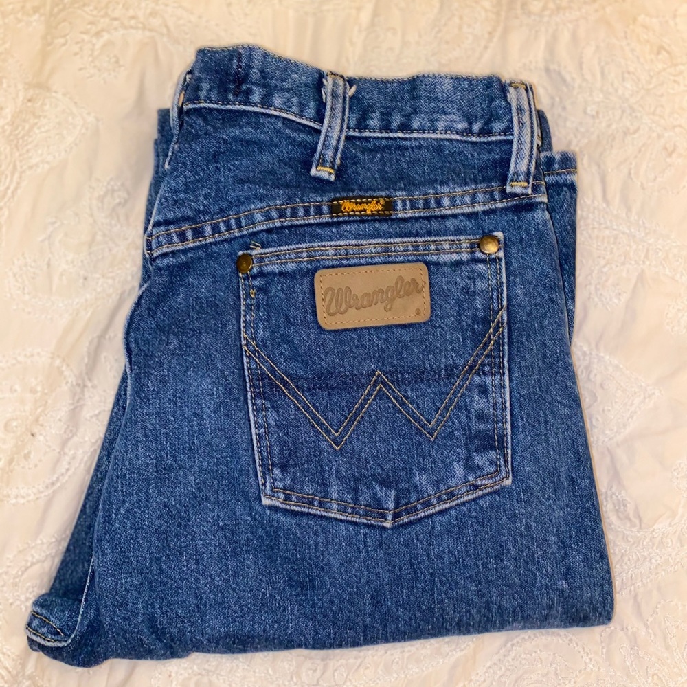 George Strait Cowboy cut Wrangler jeans